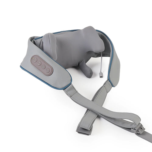 Foreverlily 26W Neck & Shoulder Massager Shawl – Wireless Deep Kneading Cervical & Back Massage Device