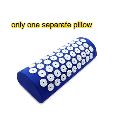Acupressure Mat & Pillow Set for Back, Neck & Foot Pain Relief – Yoga Massage Cushion with Needle Therapy
