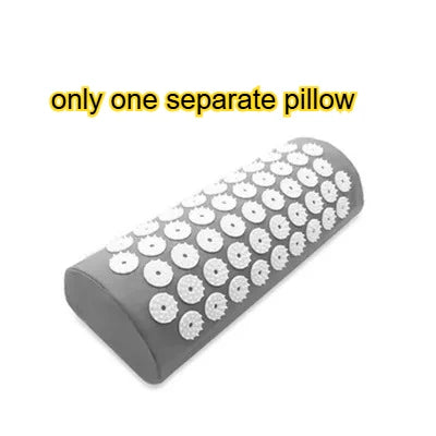 Acupressure Mat & Pillow Set for Back, Neck & Foot Pain Relief – Yoga Massage Cushion with Needle Therapy