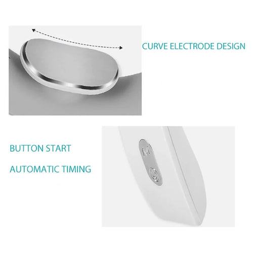 Portable Neck & Shoulder Massager for Cervical Spine Relief – Electric Mini Neck Relaxation Device