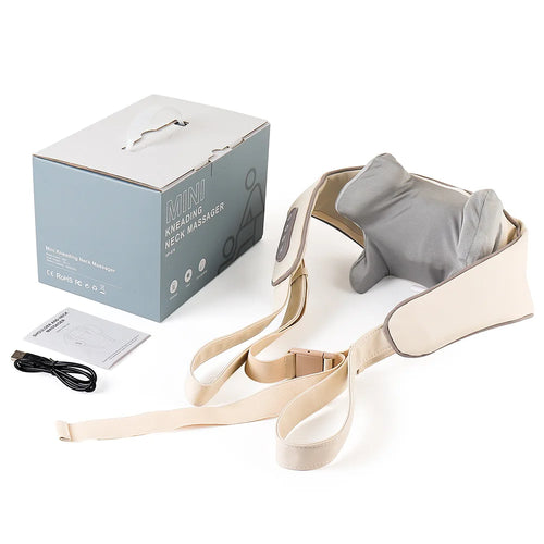 Foreverlily 26W Neck & Shoulder Massager Shawl – Wireless Deep Kneading Cervical & Back Massage Device