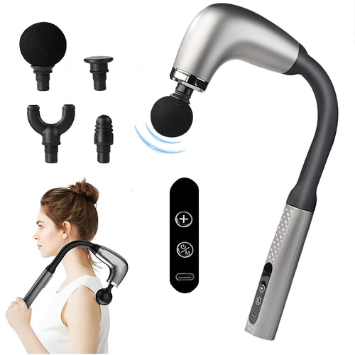 Smart Fascia Gun Electric Massage Gun – Deep Tissue Muscle Massager for Back, Neck & Shoulder Relief
