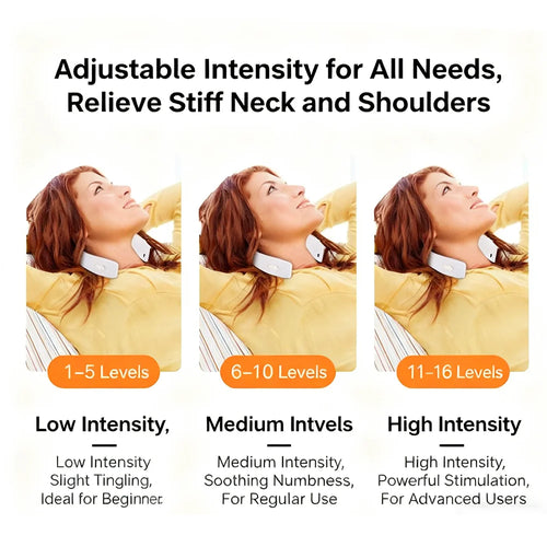 Portable Neck & Shoulder Massager for Cervical Spine Relief – Electric Mini Neck Relaxation Device